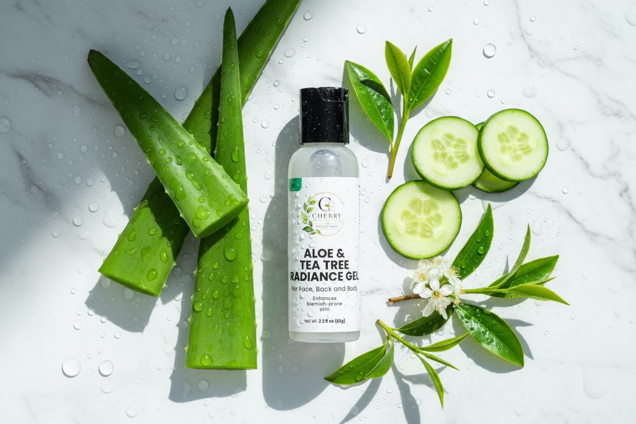 Aloe & Tea Tree Radiance Gel Lifestyle