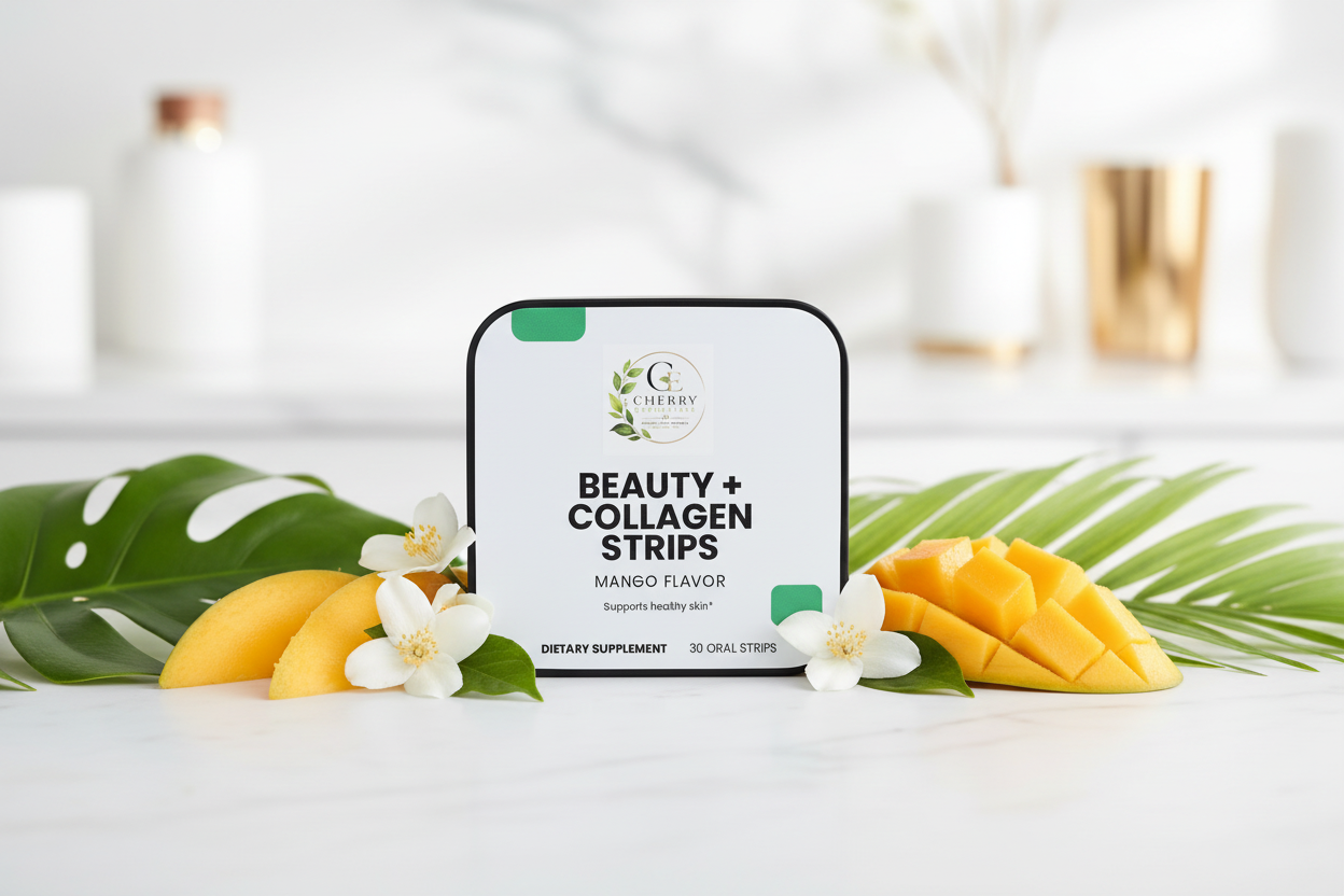Beauty + Collagen Strips Lifestyle Shot
