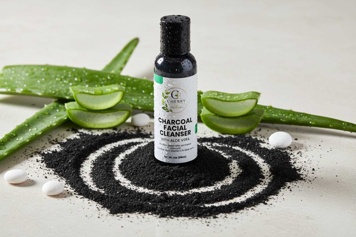 Charcoal Facial Cleanser Lifestyle