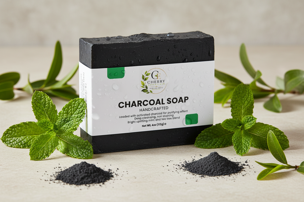Charcoal Soap Lifestyle