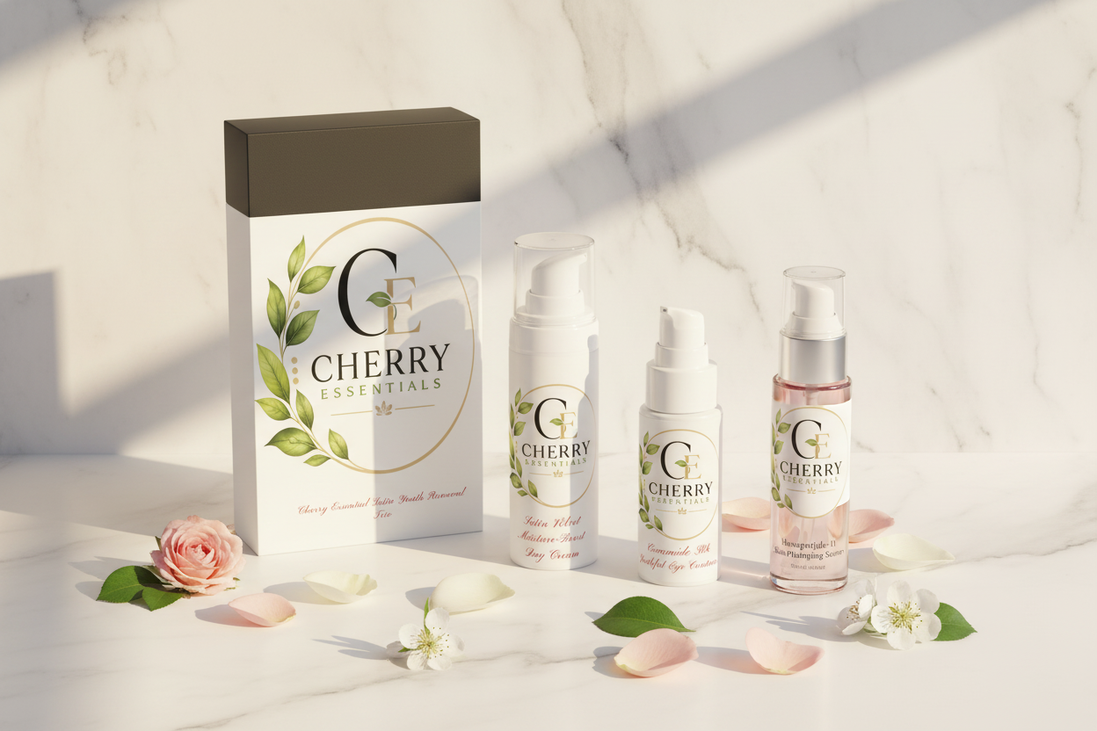 Cherry Essentials Satin Youth Renewal Trio Lifestyle - Correct Box