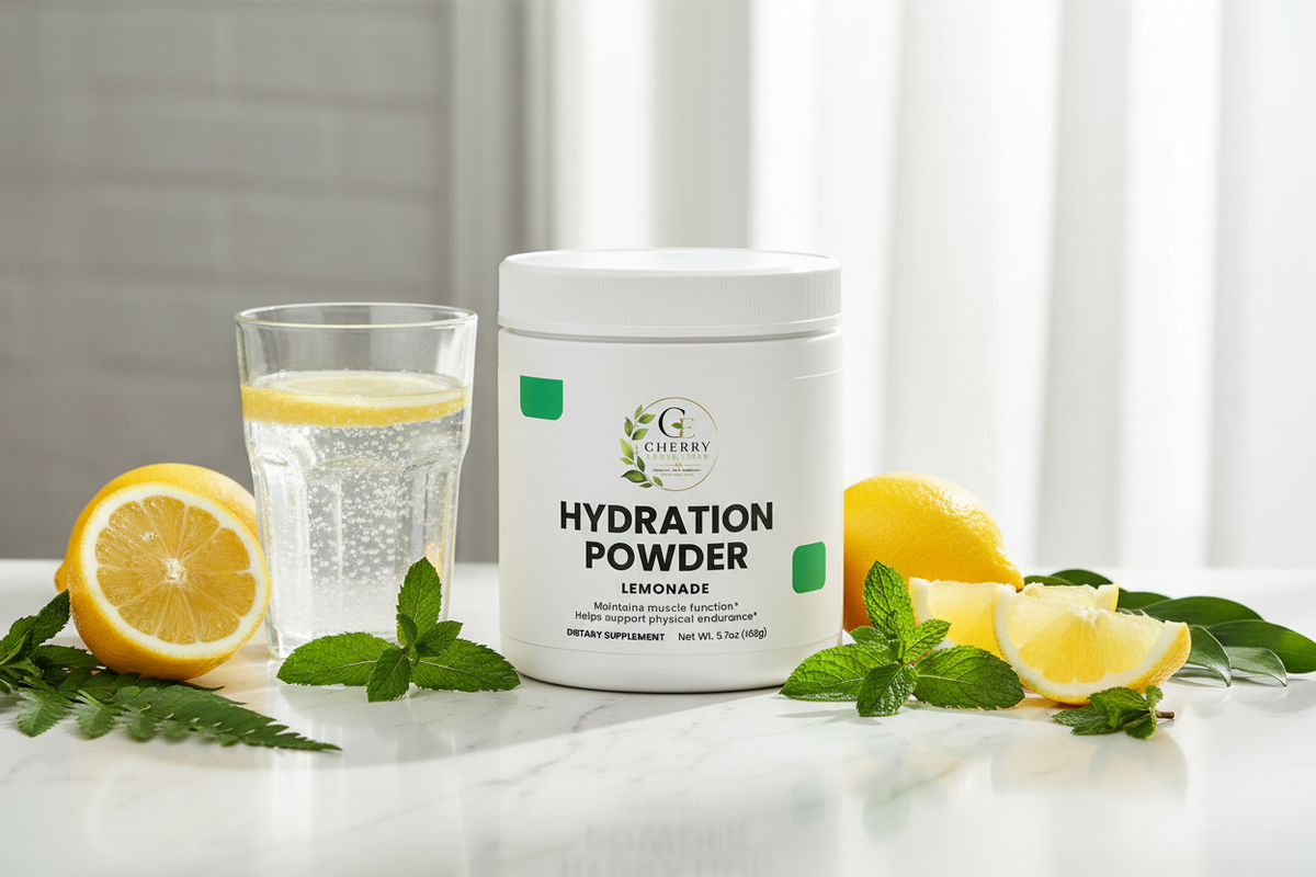 Hydration Powder Lemonade Lifestyle