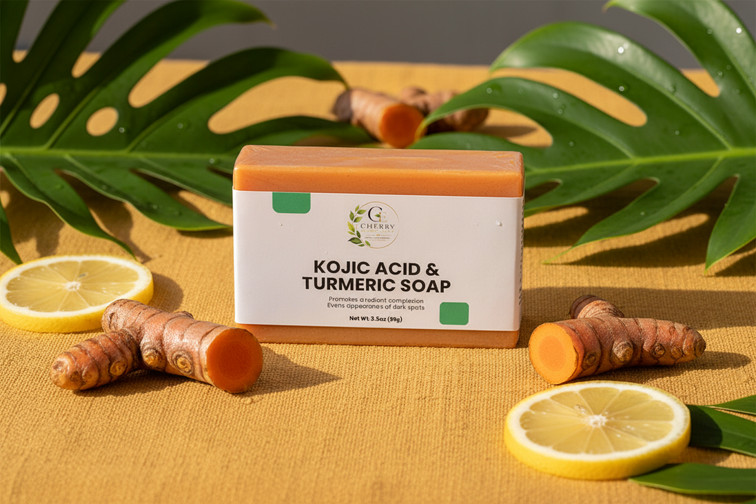 Kojic Acid & Turmeric Soap Lifestyle
