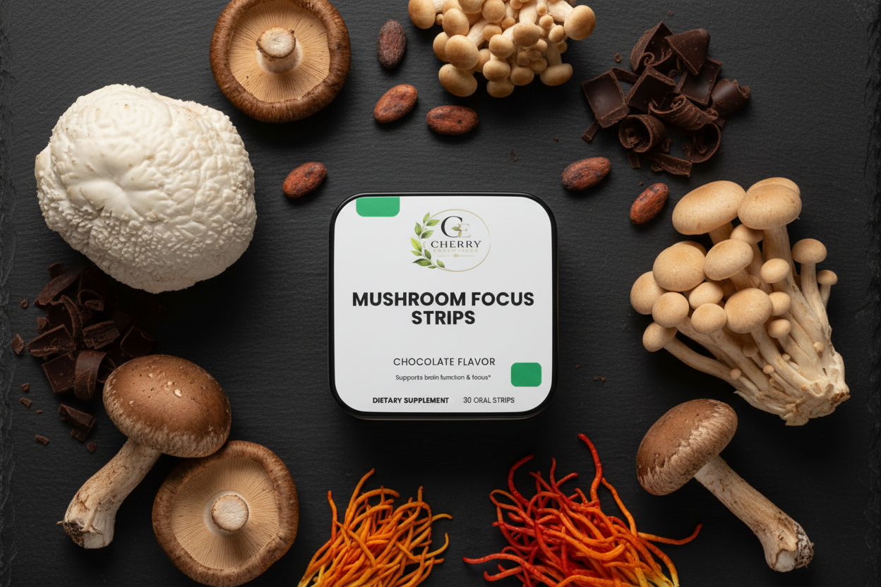 Mushroom Focus Strips Lifestyle