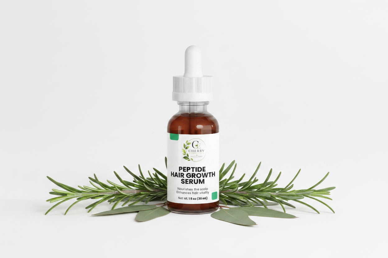 Peptide Hair Growth Serum Lifestyle