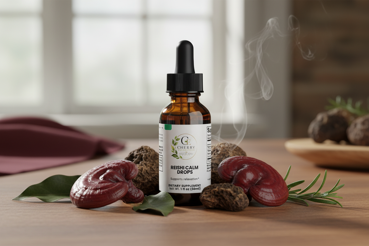 Reishi Calm Drops Lifestyle