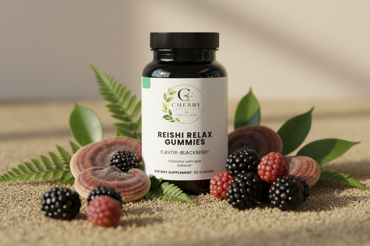 Reishi Relax Gummies Lifestyle Shot