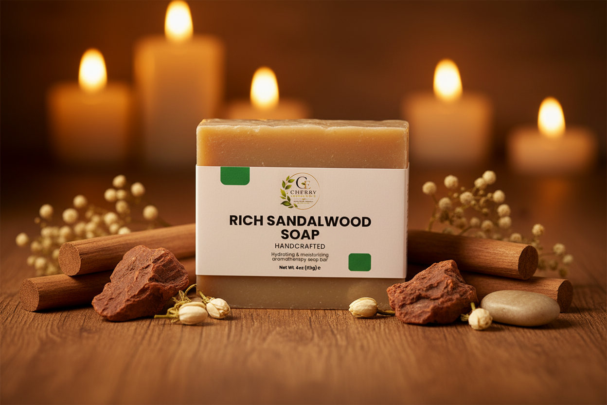 Rich Sandalwood Soap Lifestyle