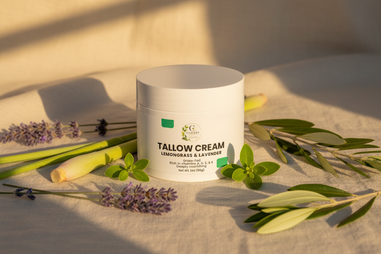 Tallow Cream Lemongrass & Lavender Lifestyle